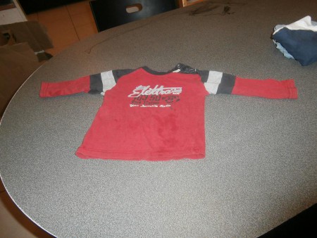 Longsleeve rood 1,-